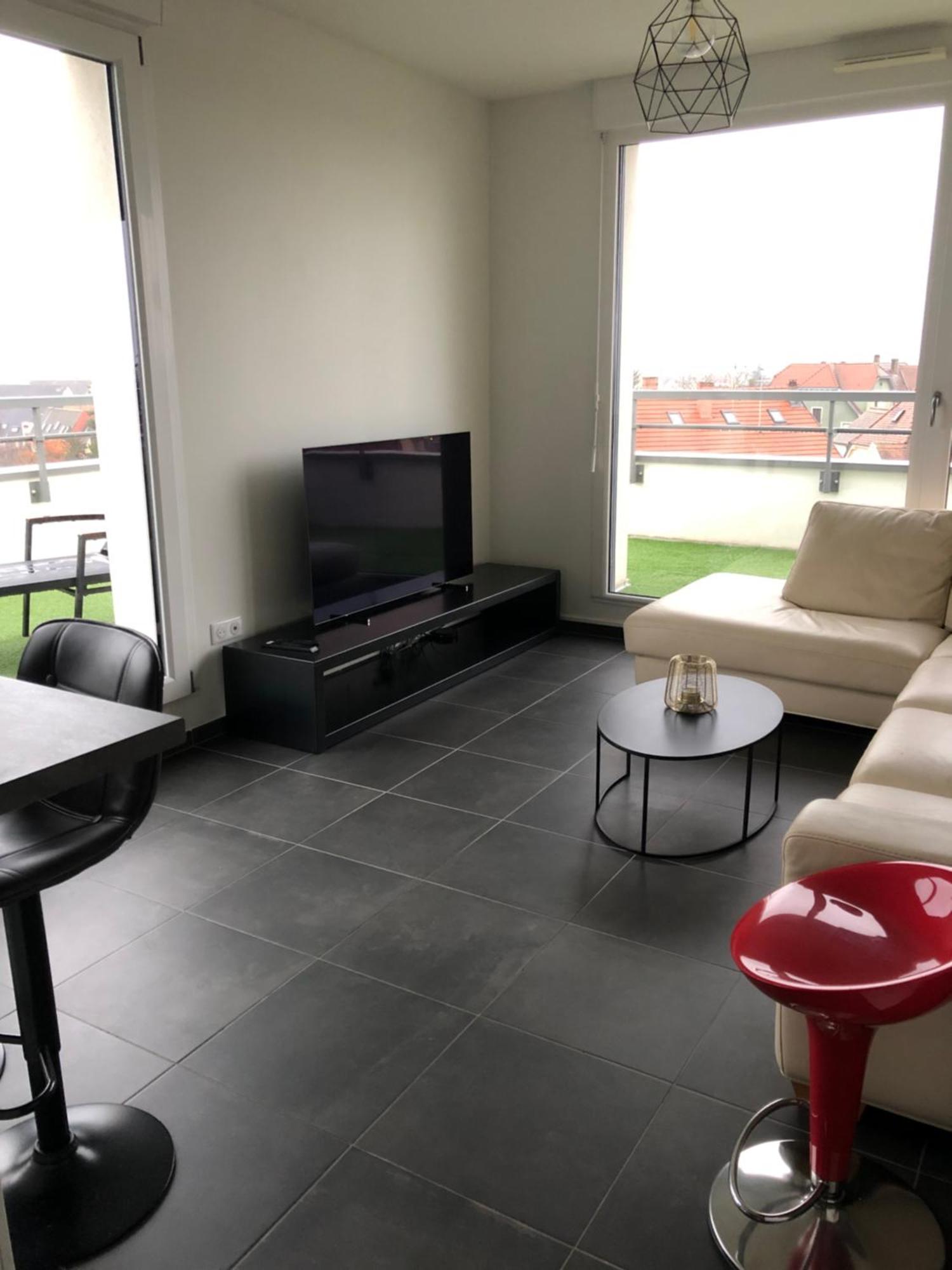 Ferienwohnung La Terrasse Straßburg Exterior foto